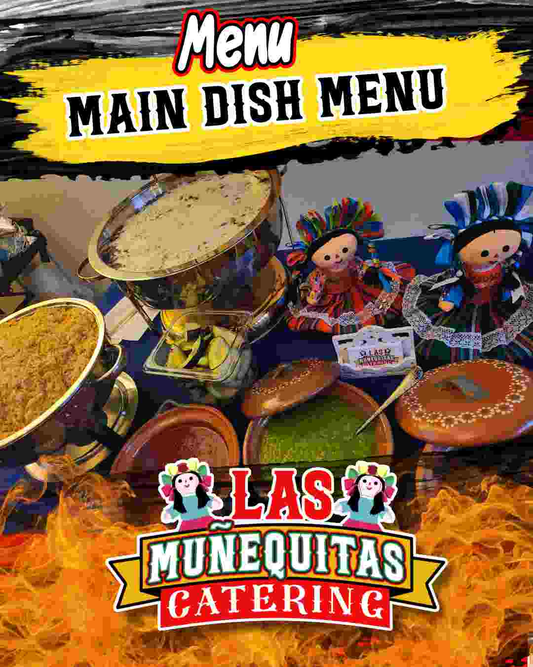 Las Munequitas Main Dishes Menu